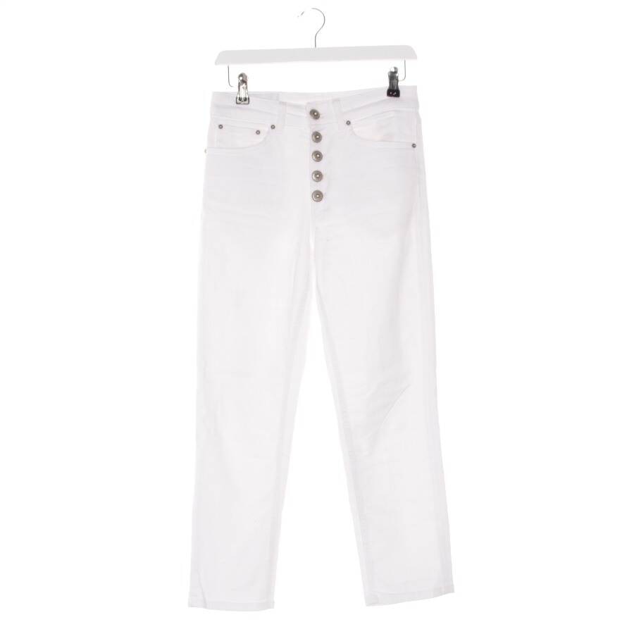 Image 1 of Jeans Straight Fit W25 White in color White | Vite EnVogue