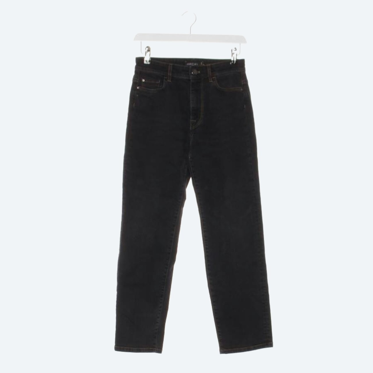 Image 1 of Jeans Straight Fit 34 Black in color Black | Vite EnVogue