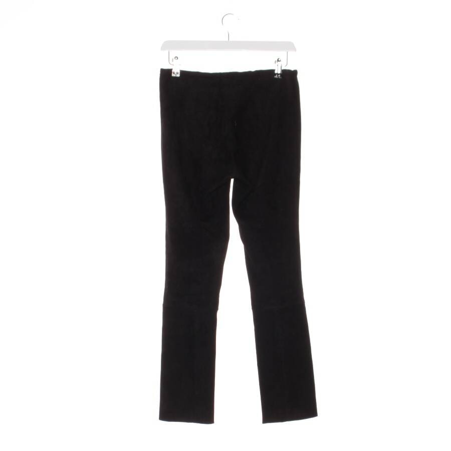 Image 2 of Leather Pants S Black in color Black | Vite EnVogue