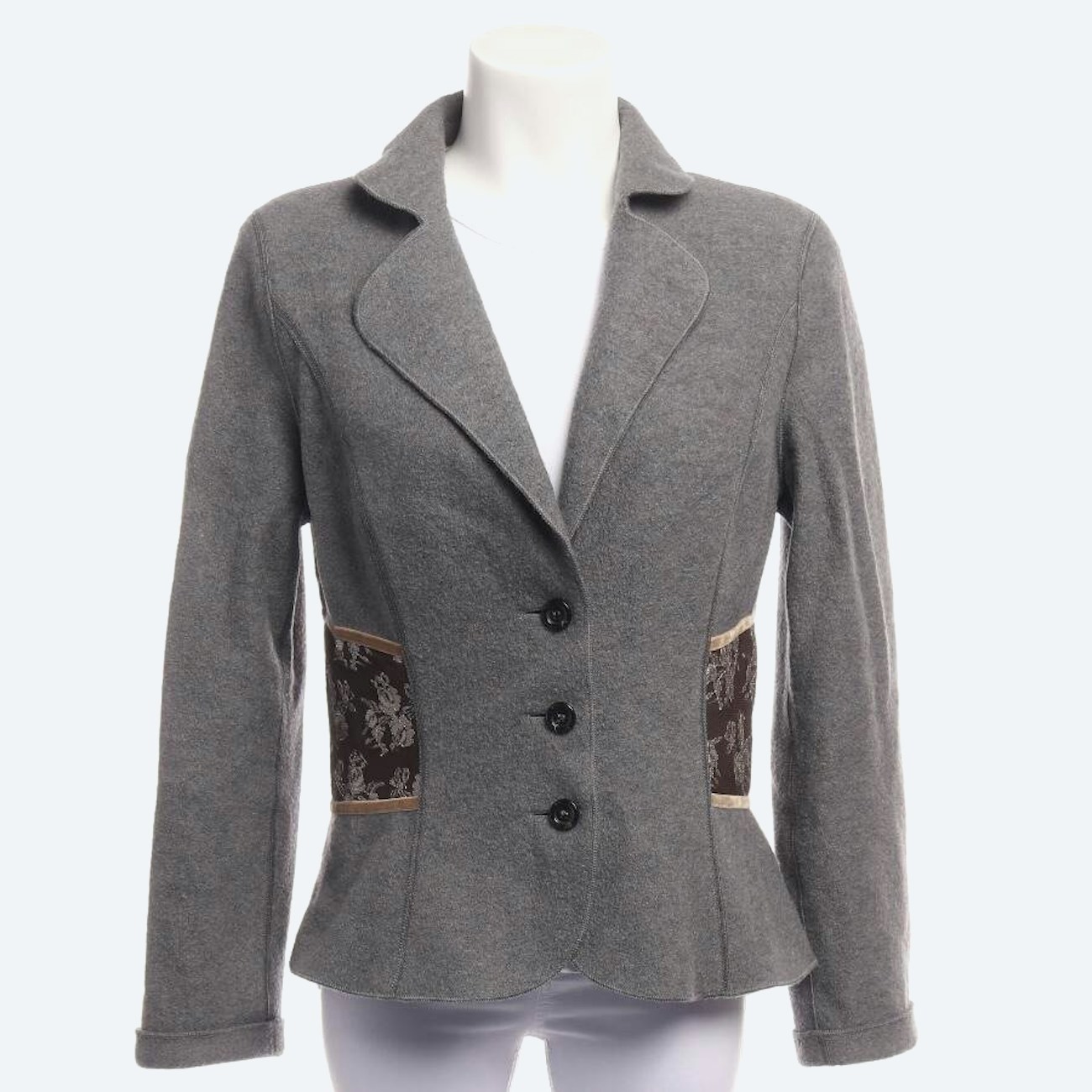Image 1 of Wool Jacket 40 Gray in color Gray | Vite EnVogue