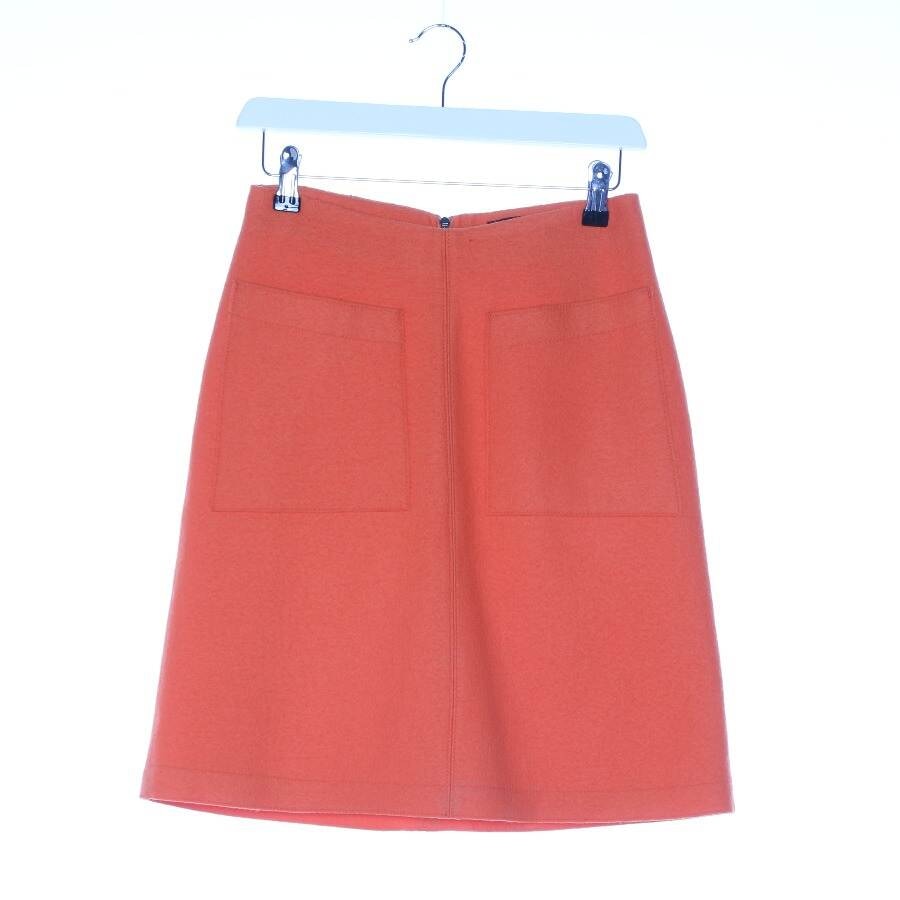 Image 1 of Wool Skirt 34 Dark Orange in color Orange | Vite EnVogue