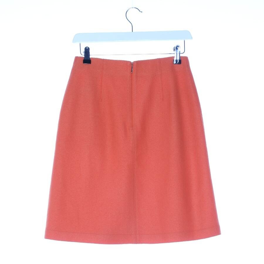 Image 2 of Wool Skirt 34 Dark Orange in color Orange | Vite EnVogue