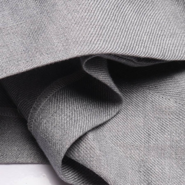 Image 3 of Linen Skirt 36 Light Gray in color Gray | Vite EnVogue