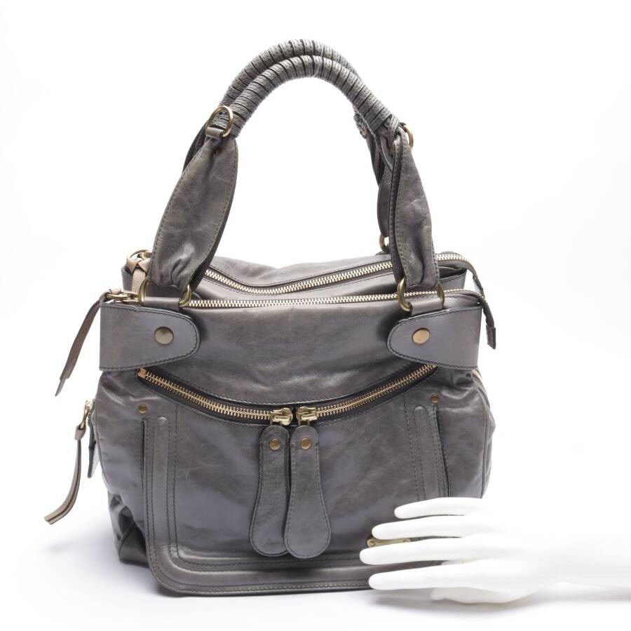 Image 4 of Bay Handbag Gray in color Gray | Vite EnVogue