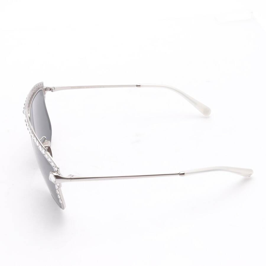Image 3 of DG2281-B Sunglasses Silver in color Metallic | Vite EnVogue