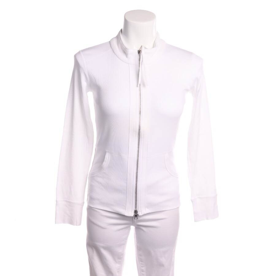 Image 1 of Sweat Jacket S White in color White | Vite EnVogue