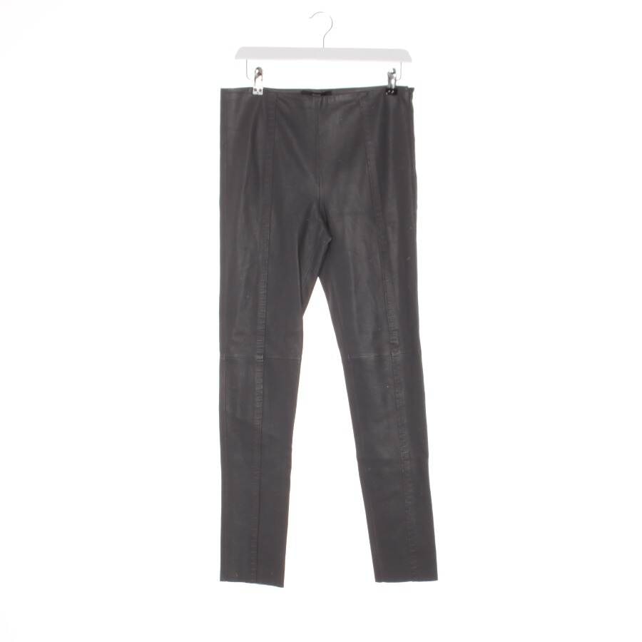 Image 1 of Leather Pants 42 Gray in color Gray | Vite EnVogue