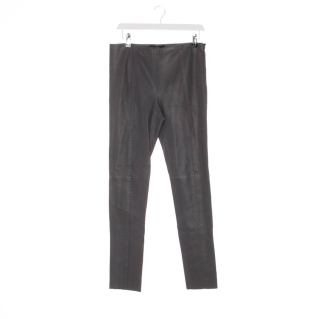 Image 1 of Leather Pants 42 Gray | Vite EnVogue