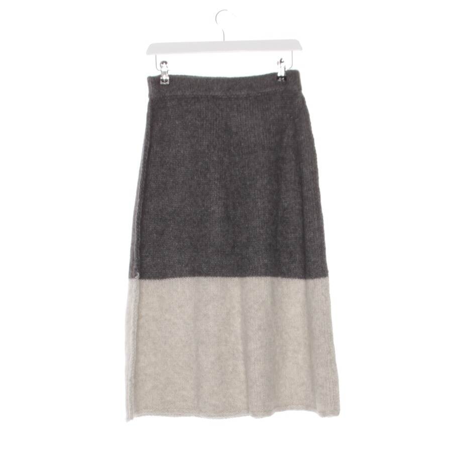 Image 2 of Skirt XS Gray in color Gray | Vite EnVogue
