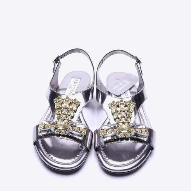 Image 2 of Sandals EUR38 Silver in color Metallic | Vite EnVogue