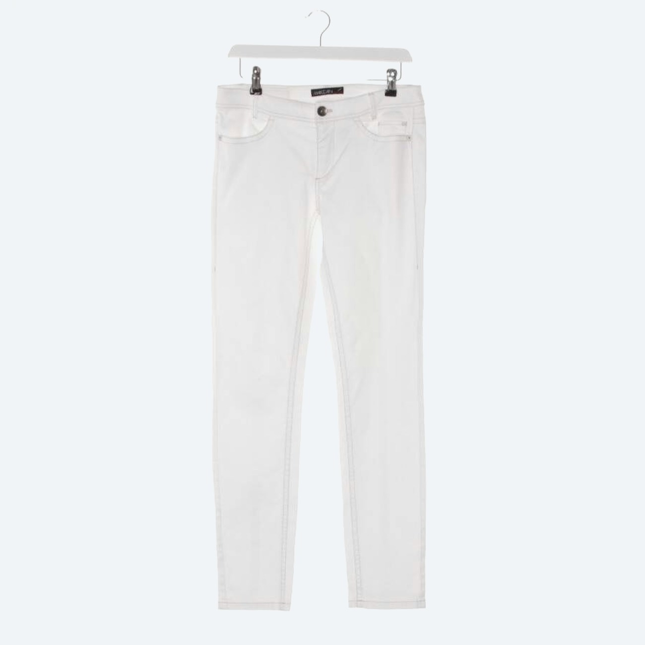 Image 1 of Trousers 40 White in color White | Vite EnVogue