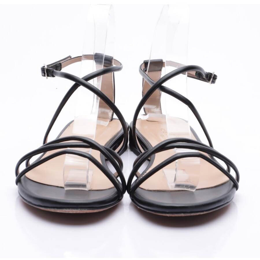 Image 2 of Strappy Sandals EUR 39 Black in color Black | Vite EnVogue