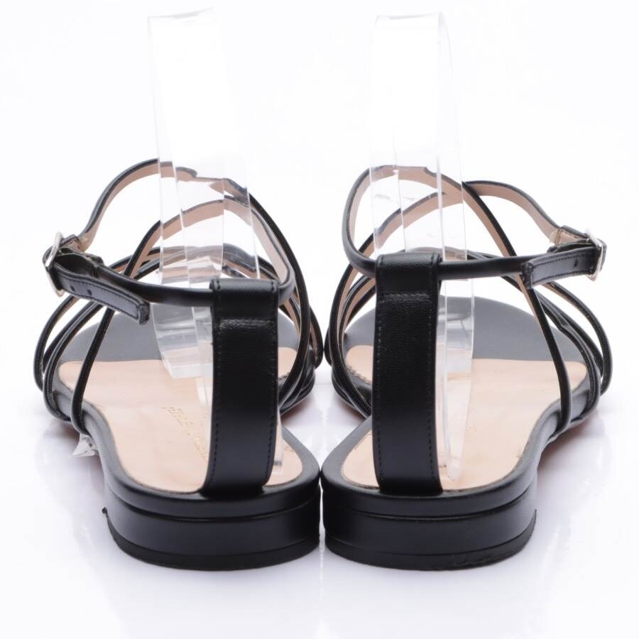Image 3 of Strappy Sandals EUR 39 Black in color Black | Vite EnVogue