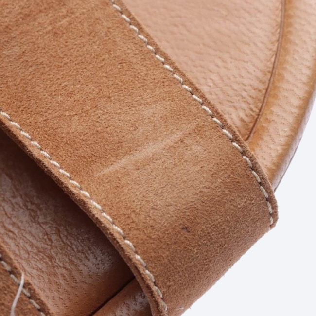 Image 6 of Sandals EUR 40 Light Brown in color Brown | Vite EnVogue