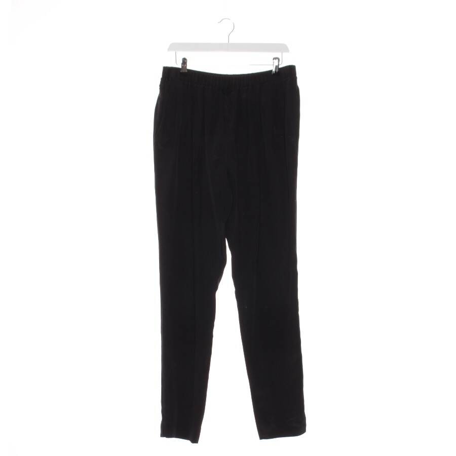 Image 1 of Silk Pants 40 Black in color Black | Vite EnVogue