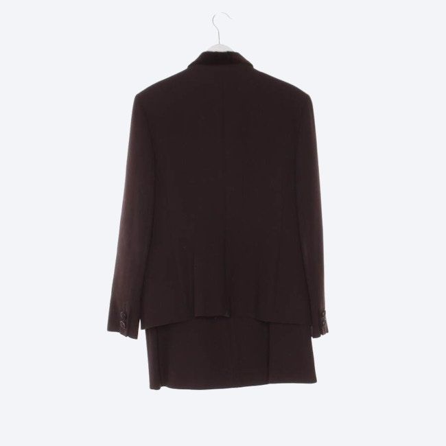 Image 2 of Wool Skirt Suit 40 Brown in color Brown | Vite EnVogue