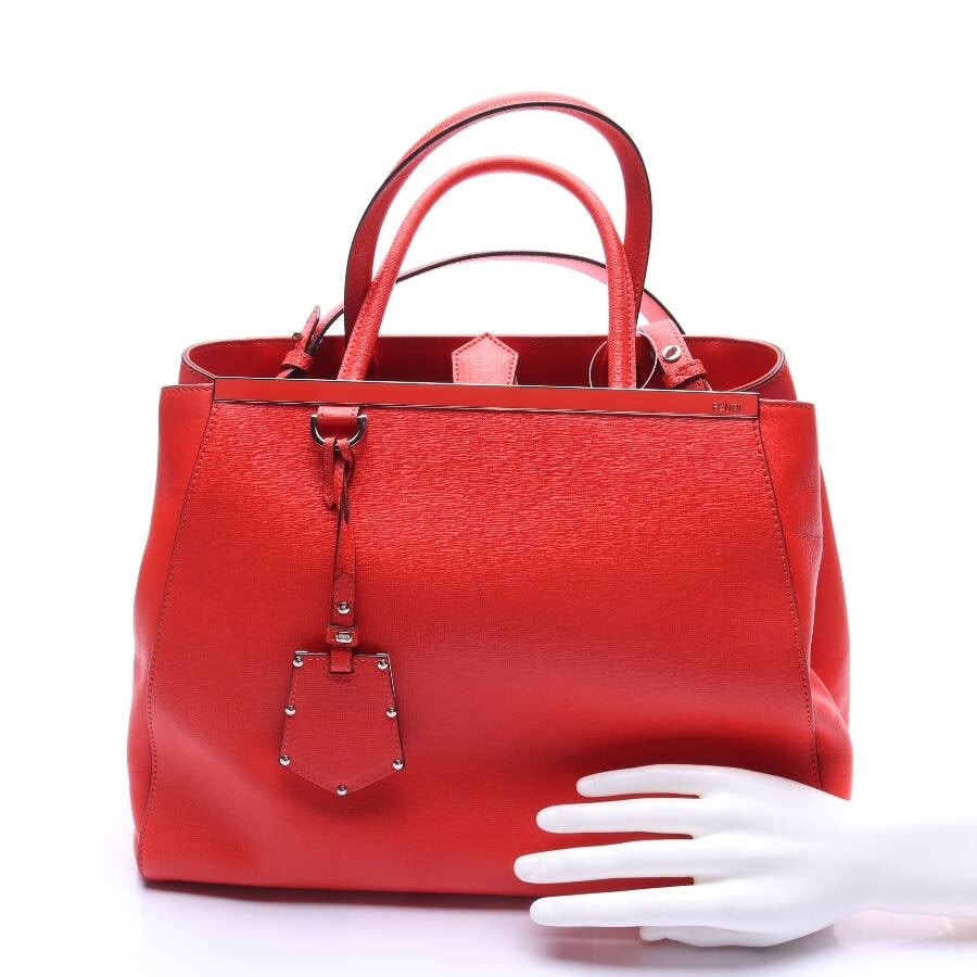Image 4 of 2Jours medium Handbag Red in color Red | Vite EnVogue