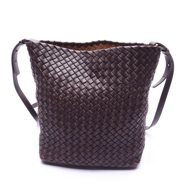Image 1 of Intreddiato Bucket Crossbody Bag Dark Brown | Vite EnVogue