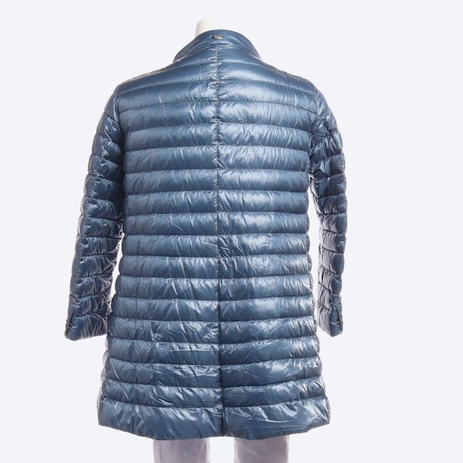 Image 2 of Quilted Coat 38 Blue in color Blue | Vite EnVogue