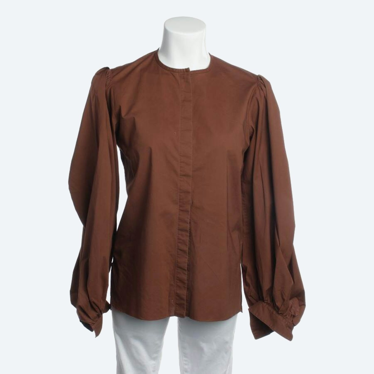 Image 1 of Shirt 36 Brown in color Brown | Vite EnVogue