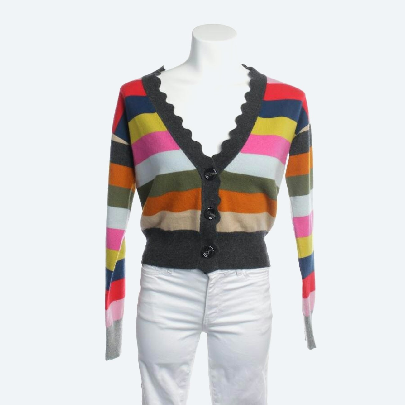 Image 1 of Cashmere Cardigan XS Multicolored in color Multicolored | Vite EnVogue