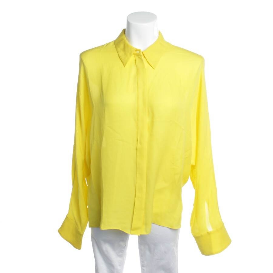 Image 1 of Silk Shirt 40 Yellow in color Yellow | Vite EnVogue