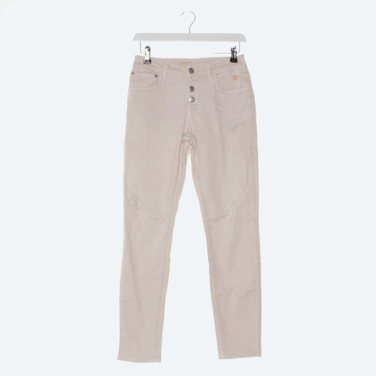 Image 1 of Jeans 34 Beige in color White | Vite EnVogue