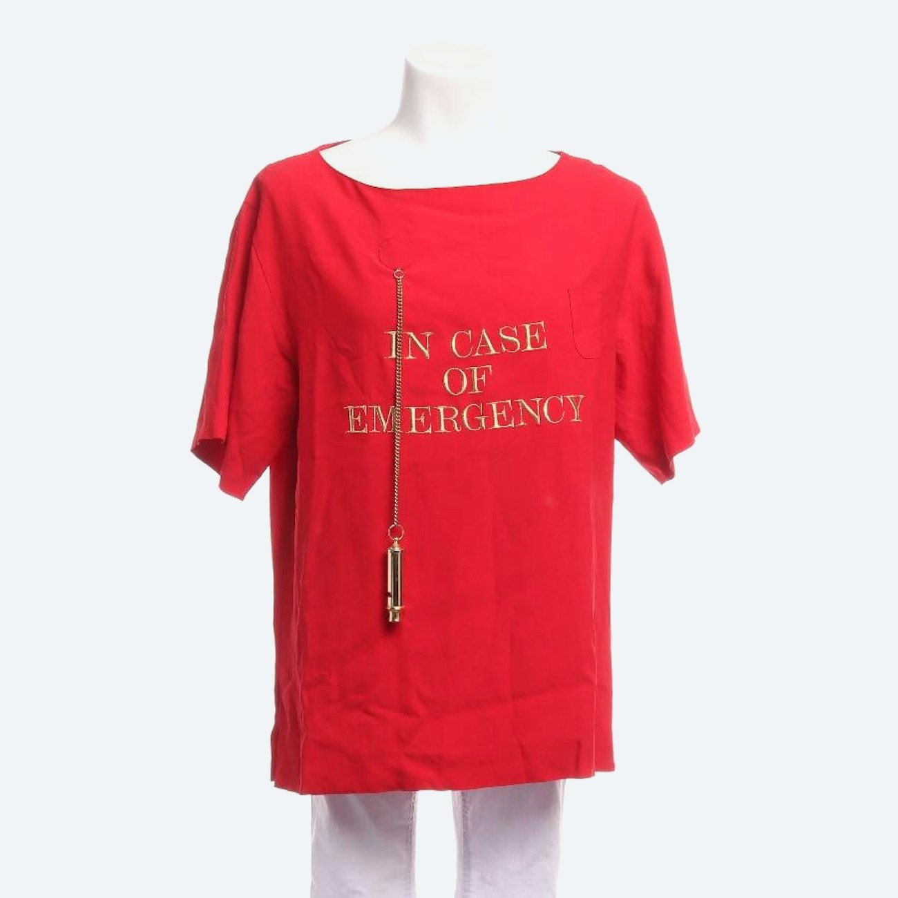 Image 1 of Shirt 40 Red in color Red | Vite EnVogue