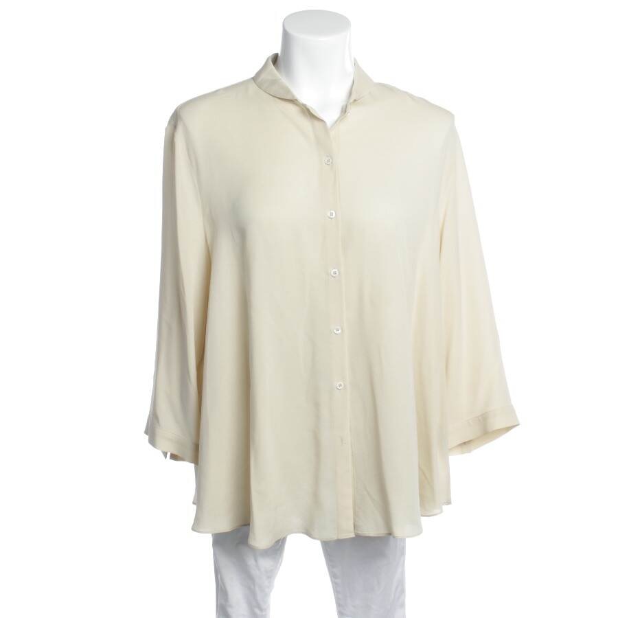 Image 1 of Silk Shirt 40 Cream in color White | Vite EnVogue