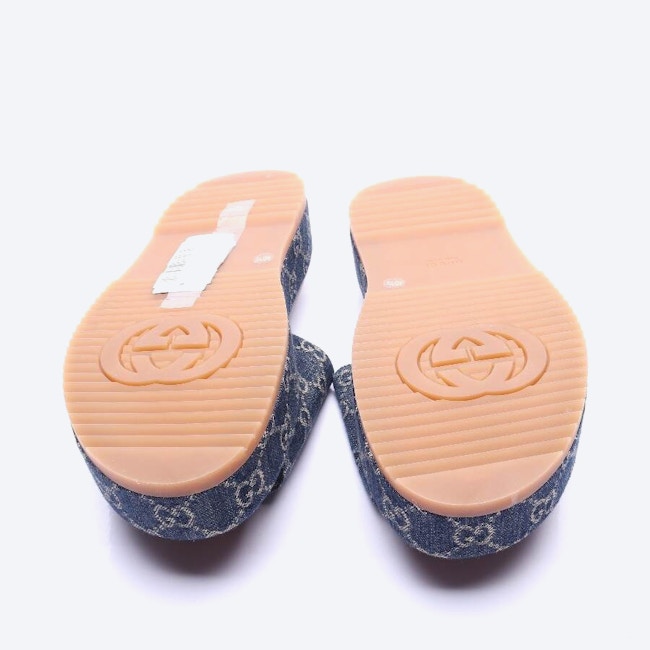 Image 4 of Platform Sandals EUR 40.5 Blue in color Blue | Vite EnVogue