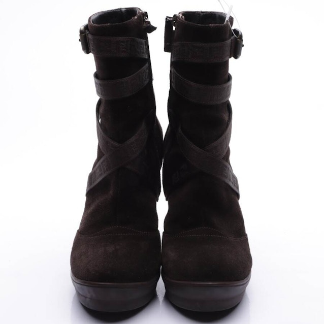 Ankle Boots EUR 40.5 Dark Brown | Vite EnVogue