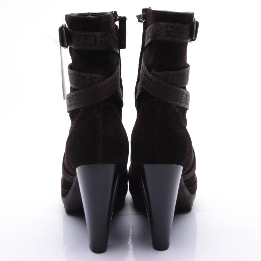 Image 3 of Ankle Boots EUR 40.5 Dark Brown in color Brown | Vite EnVogue