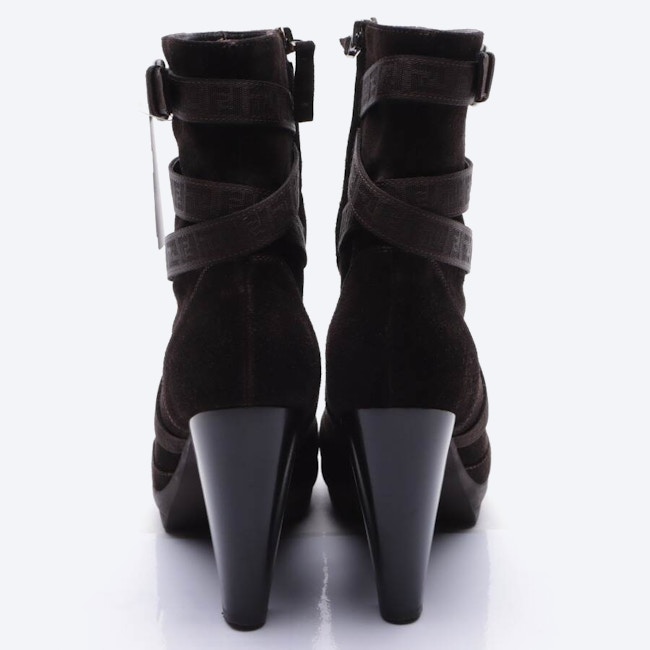Image 3 of Ankle Boots EUR 40.5 Dark Brown in color Brown | Vite EnVogue