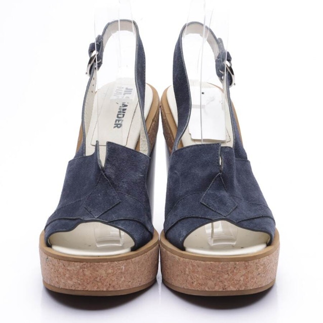 Heeled Sandals EUR 40 Navy | Vite EnVogue