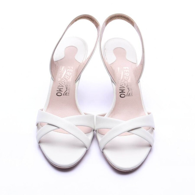 Heeled Sandals EUR 38.5 White | Vite EnVogue