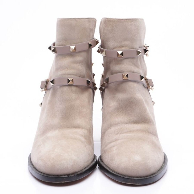 Rockstud Ankle Boots EUR 38.5 Nude | Vite EnVogue