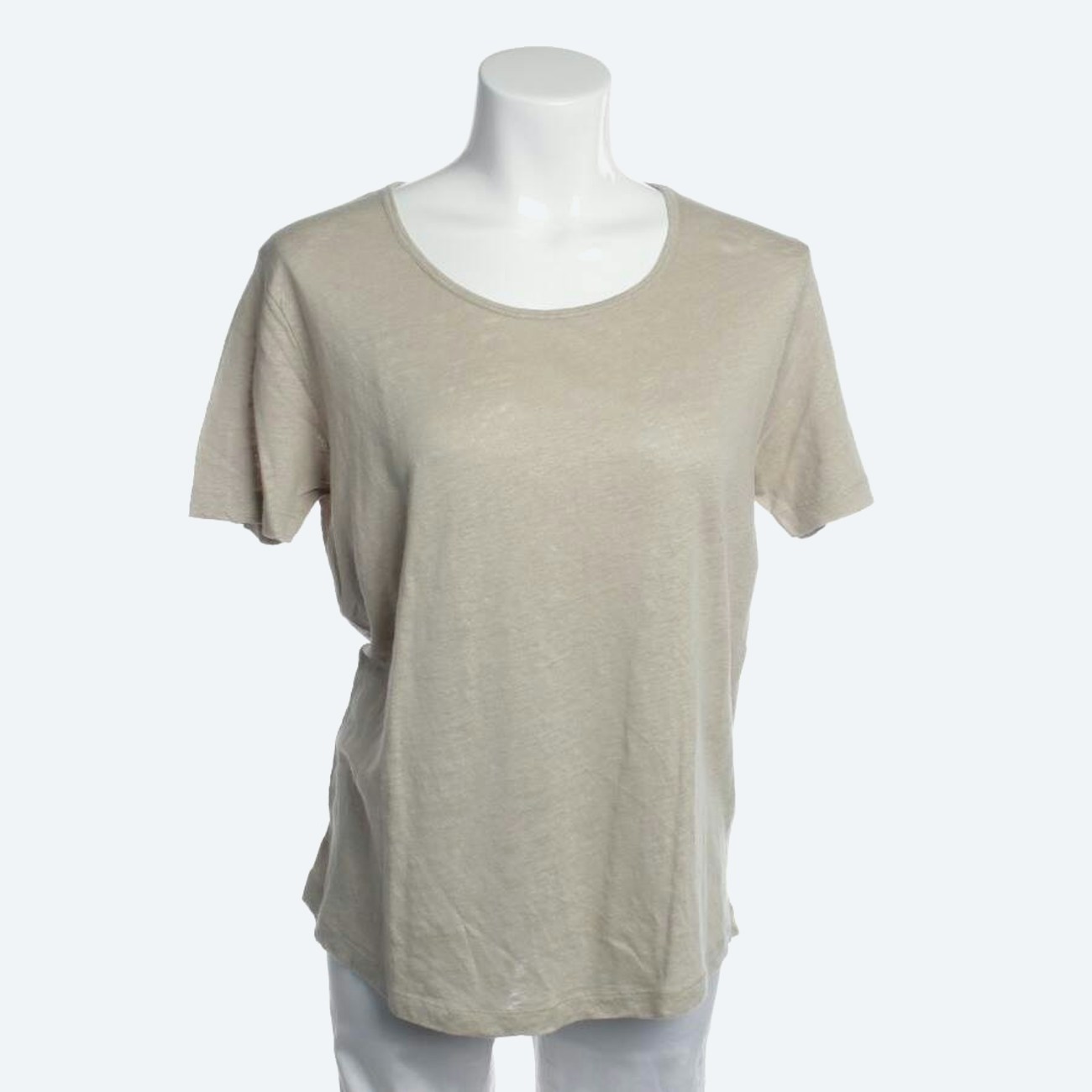Image 1 of Linen Shirt L Camel in color Brown | Vite EnVogue