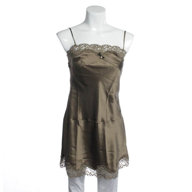 Image 1 of Silk Top XS Olive Green | Vite EnVogue