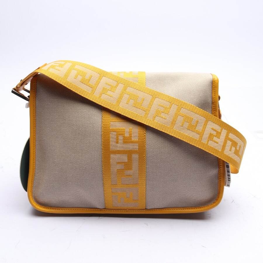 Image 2 of Shoulder Bag Beige in color White | Vite EnVogue