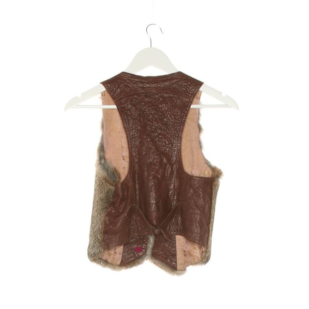 Leather Vest 34 Multicolored | Vite EnVogue