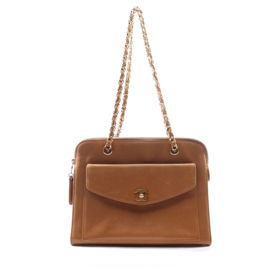 Image 1 of Shoulder Bag Camel in color Brown | Vite EnVogue