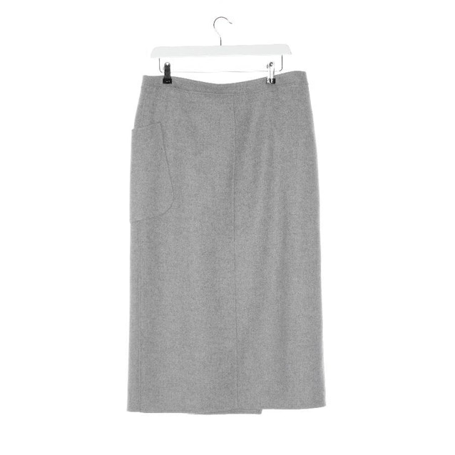 Cashmere Skirt 38 Light Gray | Vite EnVogue