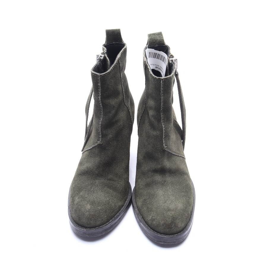 Image 2 of Alma Ankle Boots EUR 36 Dark Green in color Green | Vite EnVogue