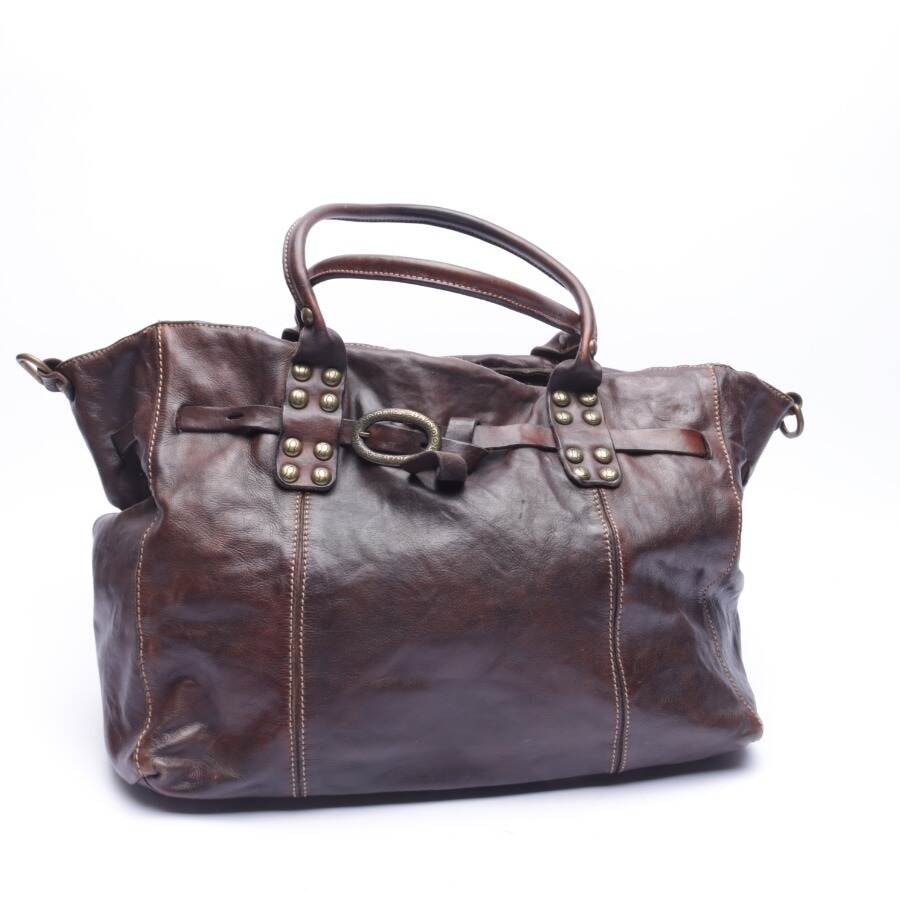 Image 2 of Shoulder Bag Dark Brown in color Brown | Vite EnVogue