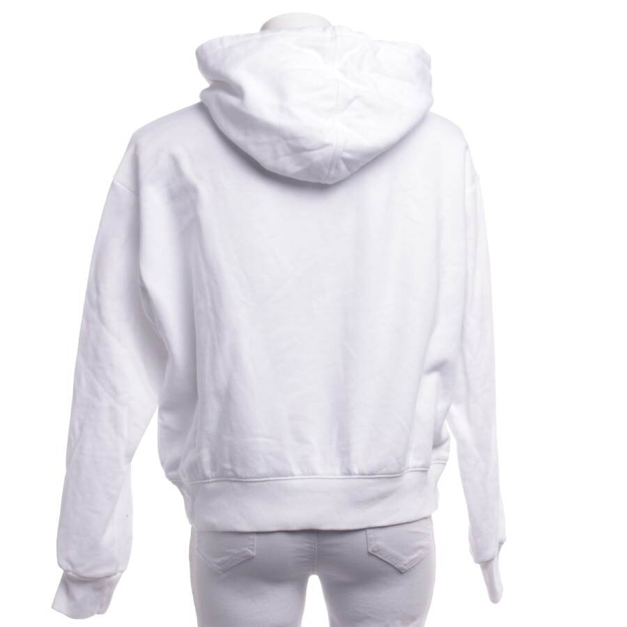 Image 2 of Hooded Sweatshirt M White in color White | Vite EnVogue