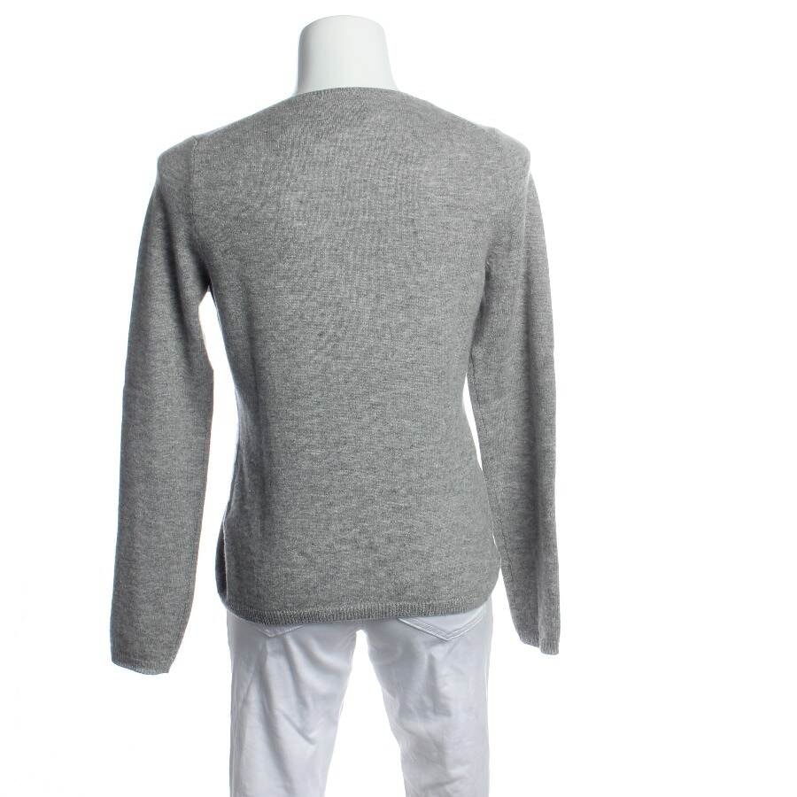 Image 2 of Cashmere Cardigan S Light Gray in color Gray | Vite EnVogue