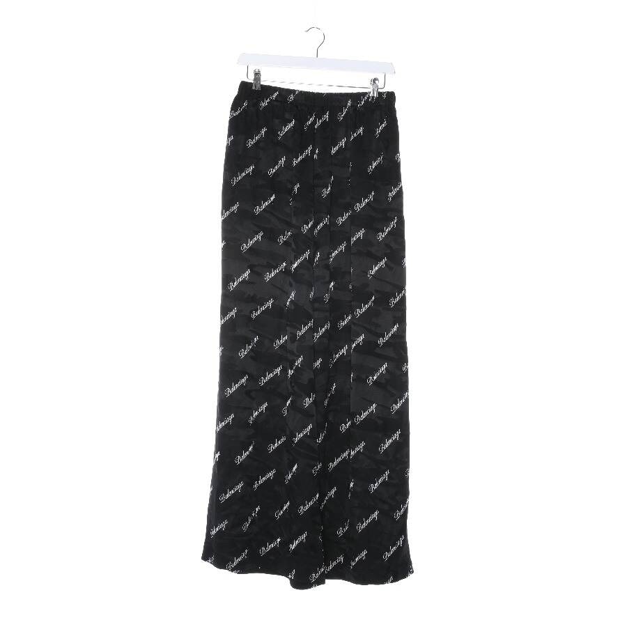 Image 1 of Silk Pants 38 Black in color Black | Vite EnVogue