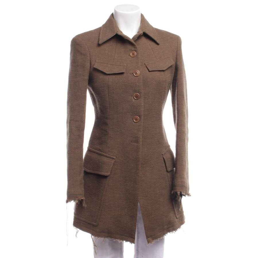 Image 1 of Between-seasons Coat 38 Brown in color Brown | Vite EnVogue