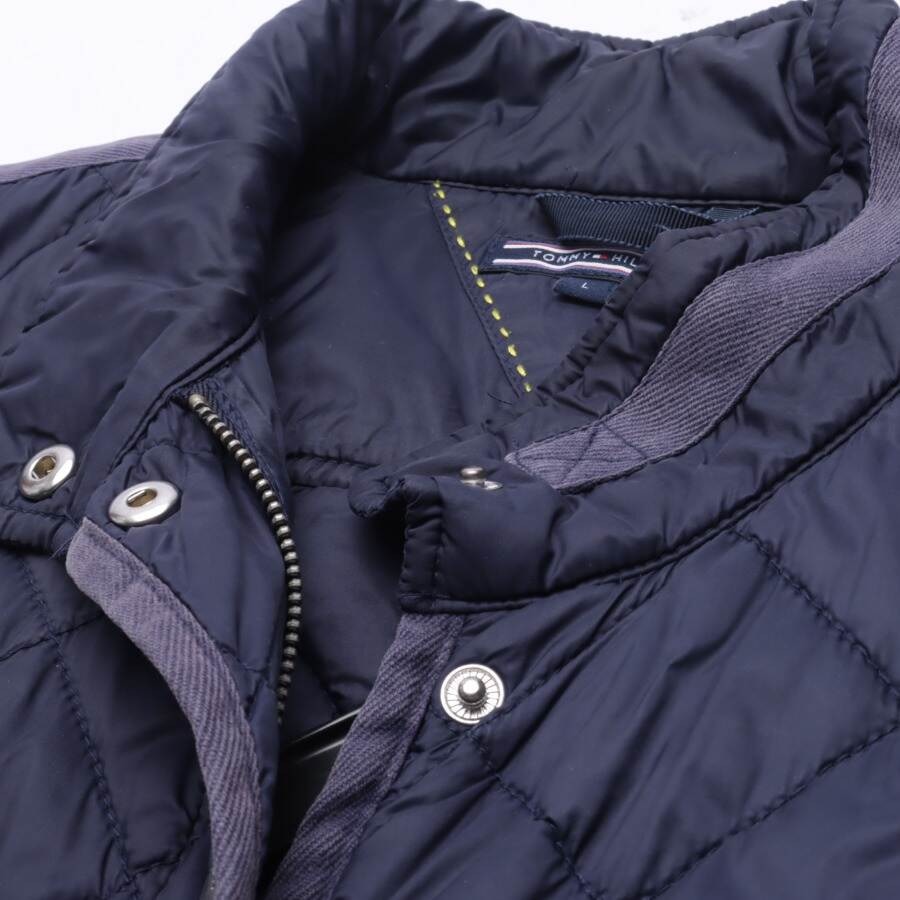 Image 3 of Quilted Jacket L Navy in color Blue | Vite EnVogue