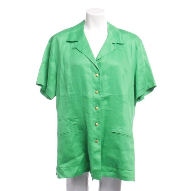 Linen Shirt 44 Green | Vite EnVogue